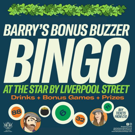Barry's Bonus Buzzer Bingo - Fully Interactive Comedy Gameshow - Every Friday