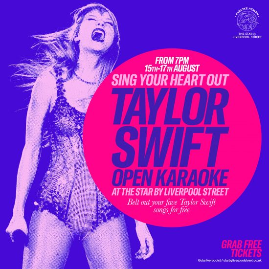 Taylor Swift Open Karaoke @ The Star by Liverpool Street