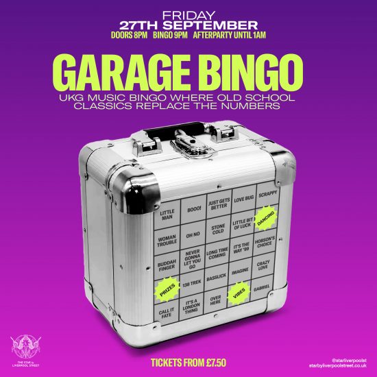 Garage Bingo